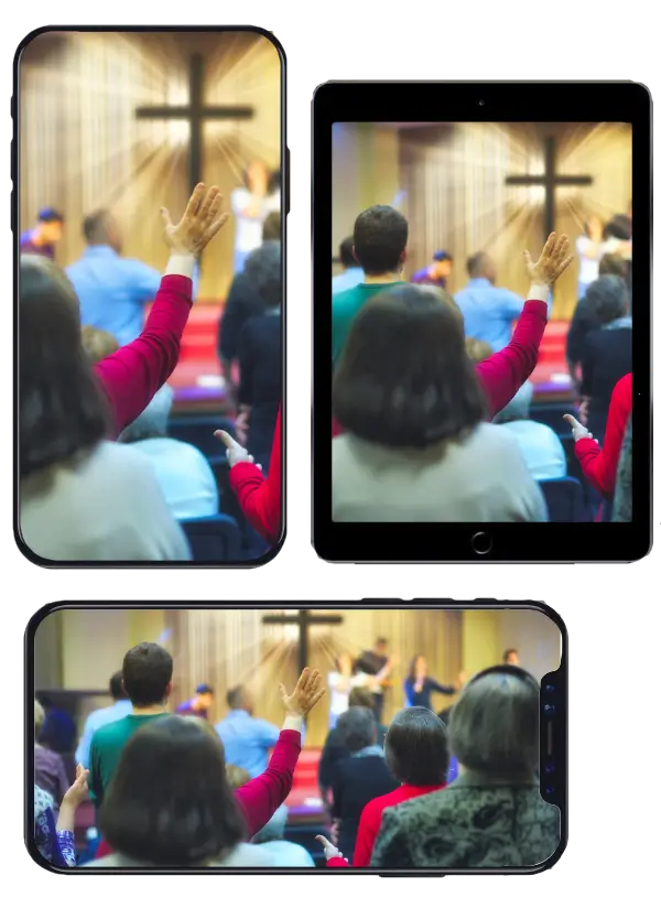 experience church on mobile devices